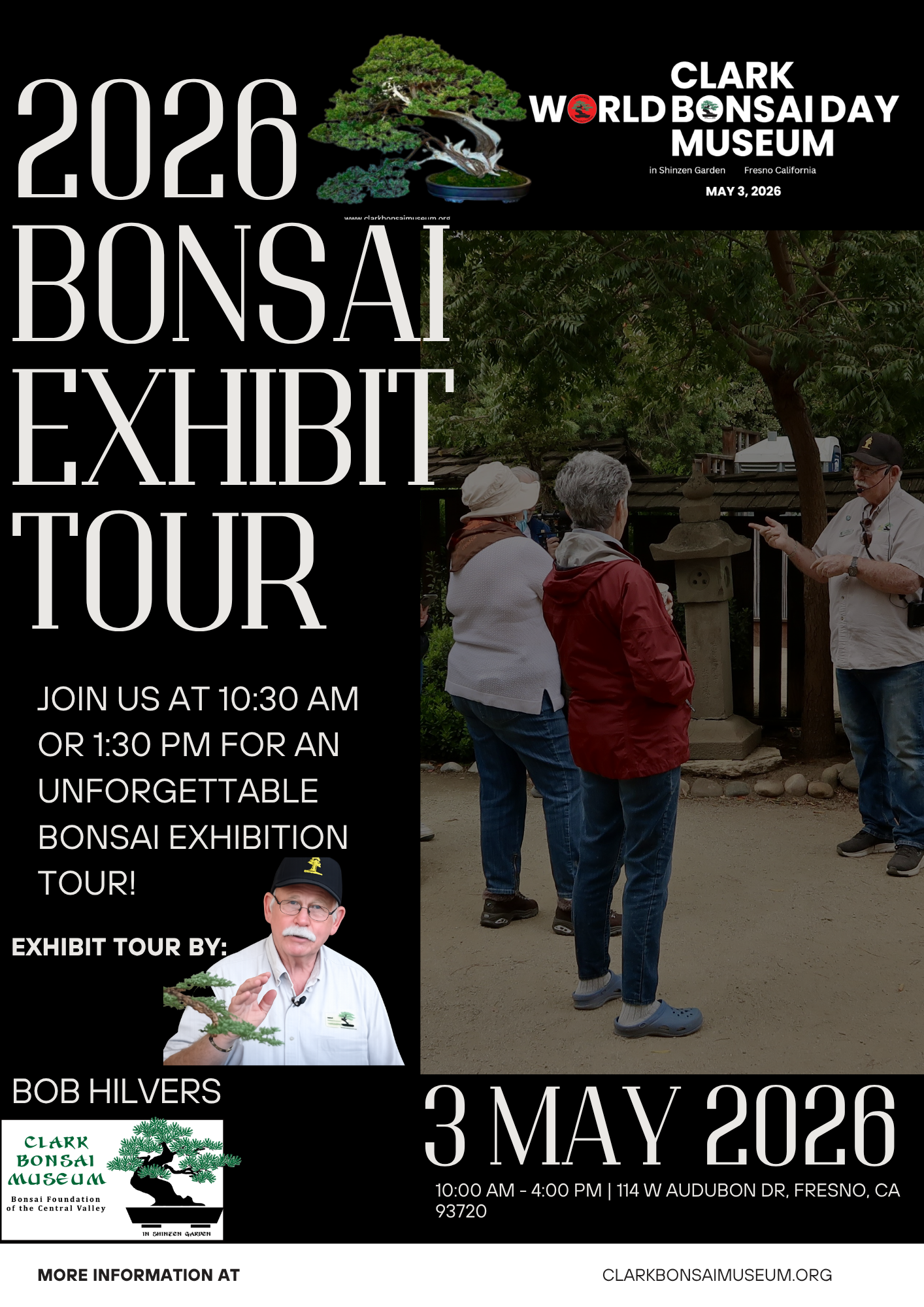 2026 Bob Exhibition Tour Flyer