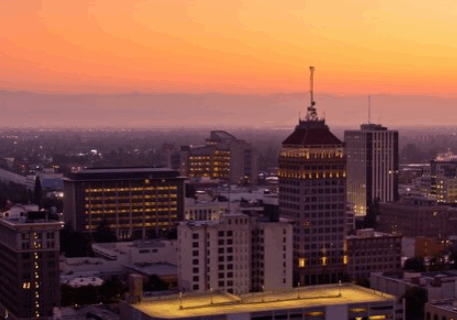 fresno Skyline